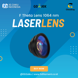 Cloudray Lensa Fiber Marking Laser F Theta Lens 1064 nm - 110x110 mm